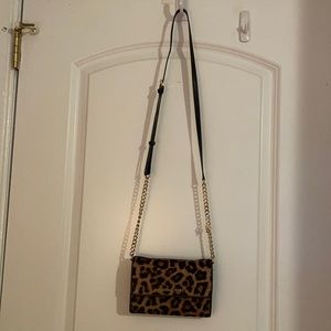 Michael Kors leopard shoulder bag
